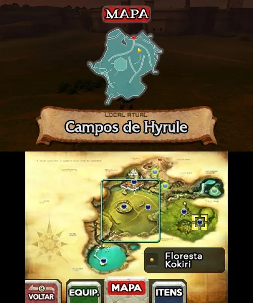 TRADUÇÃO PT-BR] A Lenda de Zelda: Ocarina do Tempo 3D [3DS] [Português do  Brasil] v1.2 - JumpManClub Brasil - Traduções de Games