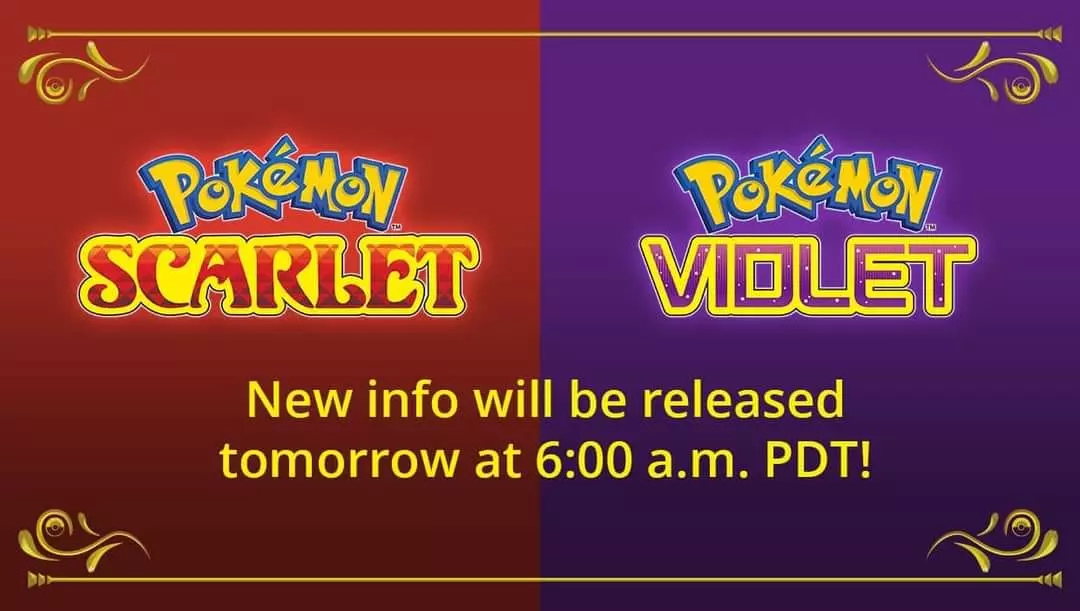 Pokémon Scarlet & Violet ganharão novo trailer