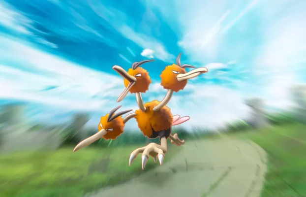 Dodrio é lançado no Pokémon Unite
