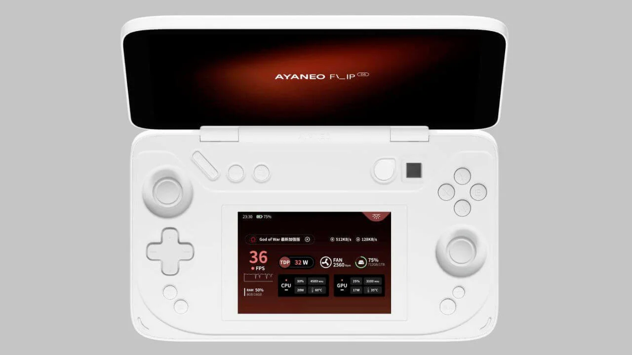 Ayaneo Flip DS – O novo console emulador de duas telas